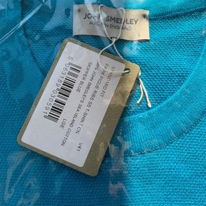 John Smedley knit sweater t-shirt short sleeve L large Men's